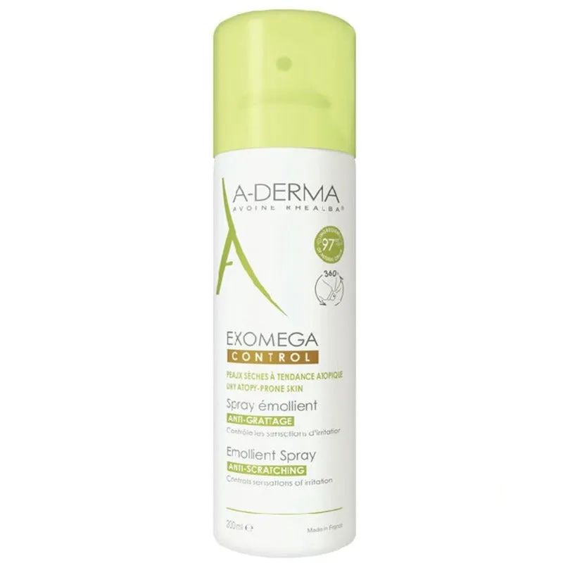 A-DERMA  EXOMEGA CONTROL SPRAY EMOLIENTE ANTI-EMOLIENTE 200ML