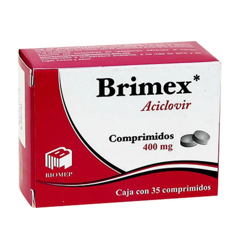 ACICLOVIR 400 MG COMPRIMIDOS - BRIMEX C/35