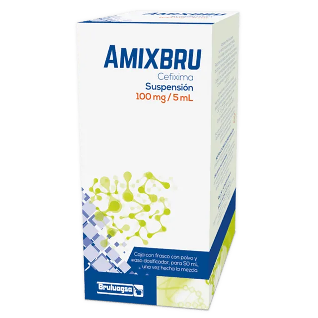 AMIXBRU CEFIXIMA 100MG/5ML SUSPENSION CON 50ML