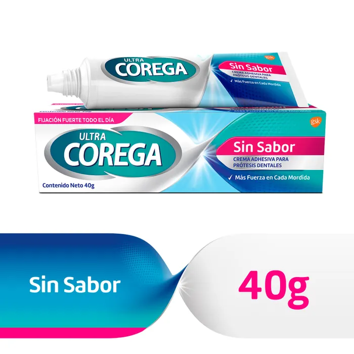 ADHESIVO COREGA ULTRA SIN SABOR 40MG